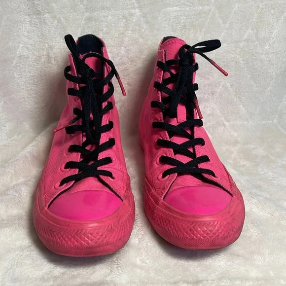 Converse X OPI V-I-Pink Passes Chuck Taylor All Star High Top Sneakers Size 6 - Picture 2 of 9
